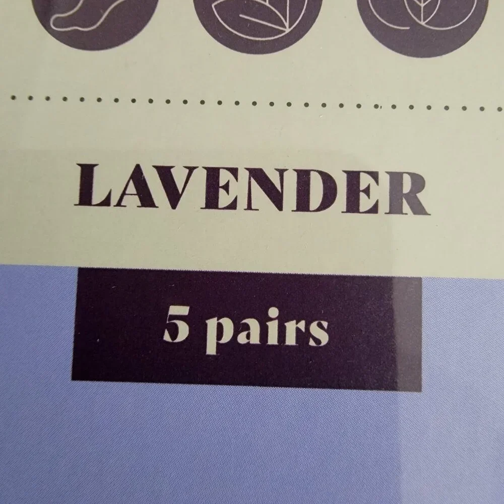 Thealto Lavender Foot Peel Mask 5 Pair New in Box Giftable